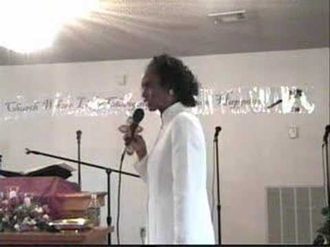 connect your weakness to God- Min. Shirley Pearson