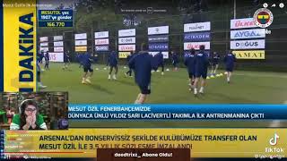 Kendine Müzisyen Mesut Özil Antreman Videosu İzliyor Funny Moments