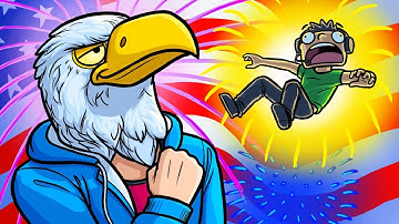 Super American 4th Of July Deathrun Course! - Gmod Funny Moments and Fails