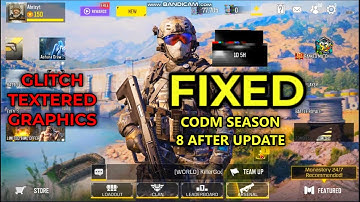 HOW TO FIX SCREEN GLITCH AFTER UPDATE CALL OF DUTY MOBILE SEASON 8 IN GAMELOOP EMULATOR