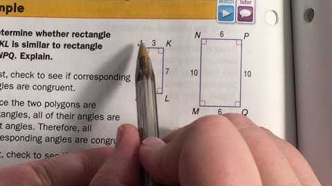 Ch 7 Lesson 4 Properties of Similar Polygons