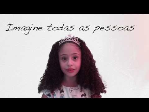Imagine Jonh Lennon cover by Mariah Sarquis - Garota de 6 anos (6 Years Old Girl)