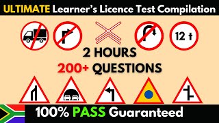 2 HOURS of Tough Learner's License Test Questions - Can You Pass? -2024. (Real Test)| 200  Questions