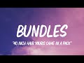 Kayla Nicole - BUNDLES ft. Taylor Girlz (Lyrics) &quot;40 inch hair yours came in a pack&quot;