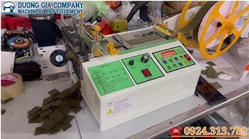 MÁY CẮT BĂNG GAI VELCRO BO GÓC TỰ ĐỘNG