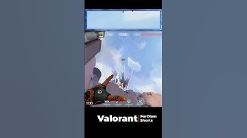 how to break a short door from a main with 1 satchel  raze Ascent #Valorant #Shorts