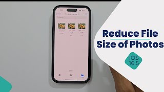 How to reduce File Size of Photo in iPhone - Convert File Format screenshot 5