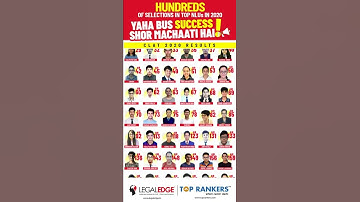 CLAT Success Stories | CLAT 2020 |  LegalEdge