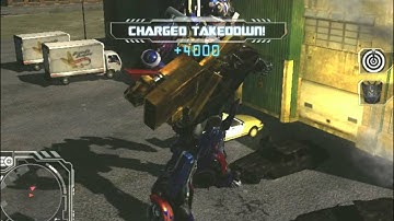 Transformers Revenge of the Fallen GAME Optimus Prime vs Starscream PART 1 HD