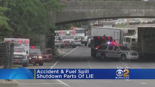 Two Seriously Injured In LIE Accident