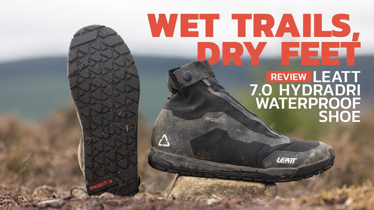 Waterproof Shoe Review | Leatt 7.0 HydraDri Shoes #loamwolf #mtb # ...