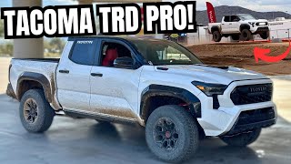 Jumping The All New 2024 Toyota Tacoma TRD Pro!!! by TRD JON 101,480 views 2 months ago 9 minutes, 31 seconds