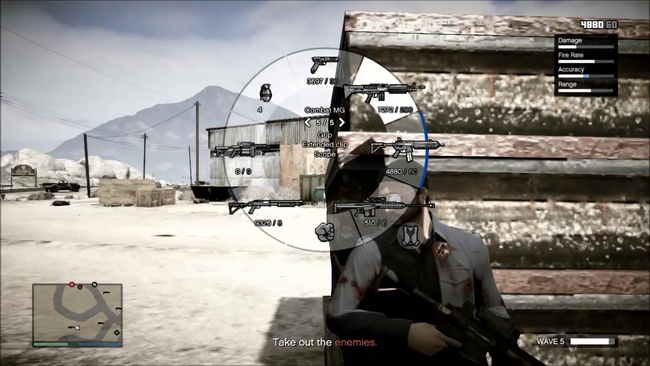 GTA 5 Online Survival Boneyard Wave 10 (Solo) YouTube