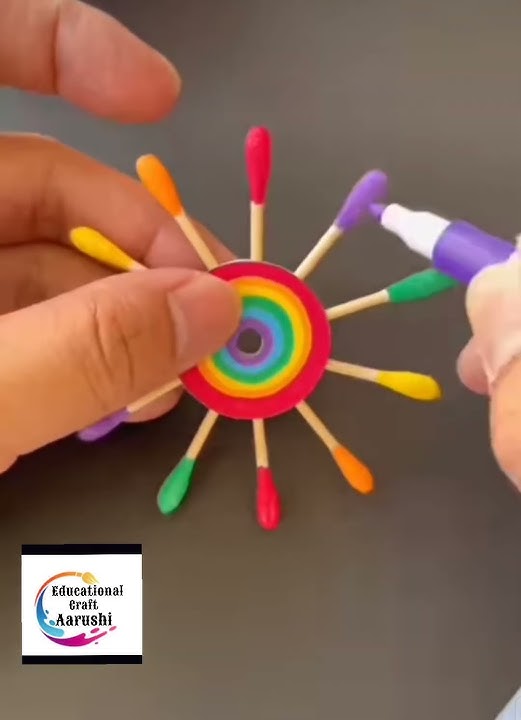 how to make toy with waste material| paper craft at home#1million (@educationalcraft8909