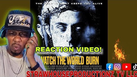 FALLING IN REVERSE "WATCH THE WORLD BURN" VIDEO REACTION! @FallingInReverse @taureanbrogdon #music 