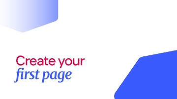 Create your first page - Pages 101 | Betty Blocks