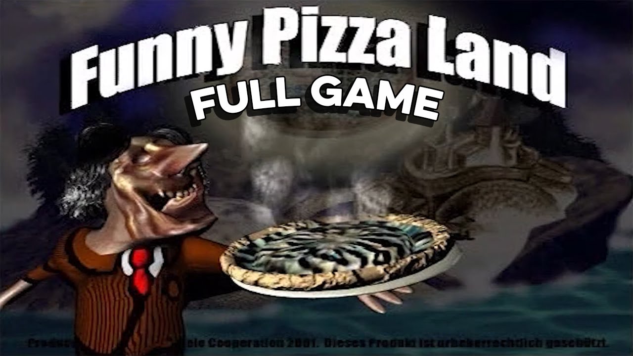 Funny Pizza Land 3D (PC 2002) - Full Game 1080p60 HD Walkthrough - No  Commentary - YouTube