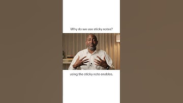 The real reason we use sticky notes