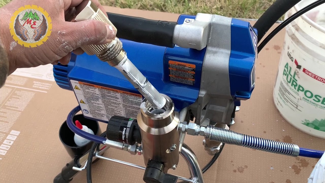 How to Prepare your graco airless paint sprayer for the first time /  MOUNTAINEAGLE 