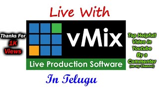 Live With Vmix In Telugu screenshot 4