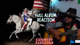 Beyonce - Cowboy Carter Full Album LIVE First Reaction | Country Music TAKEOVER??? |