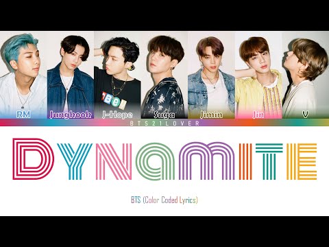 BTS (방탄소년단) ‘Dynamite’ (다이너마이트) [English Color Coded Lyrics]