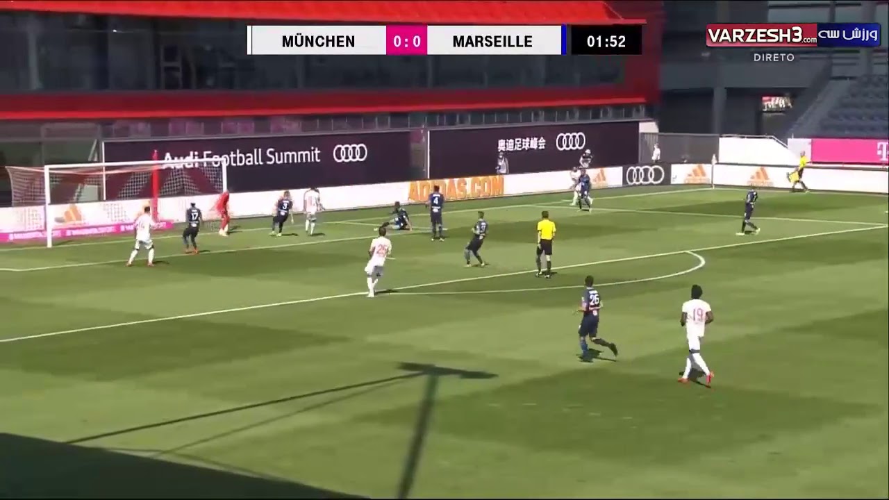 bayern munich vs marseille ( 1-0 ) - Friendly Match - 31/7/2020