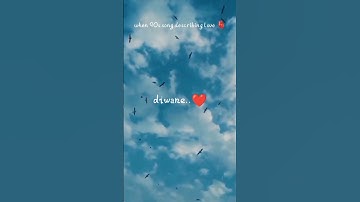 Thumbnail of when 90s song describing love 💕 #shorts #songlyrics #songs#lyrics