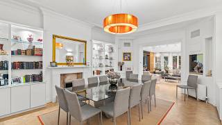 An elegant five-bedroom family home in Hamilton Terrace with a long, spacious west-facing garden