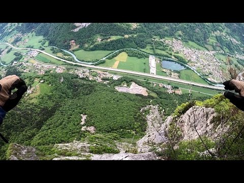 RAW vidéo "Le Belvédère" BASE jump - Mutation 2