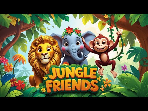 Kids Songs & Nursery Rhymes Jungle Beats & Best Friends! | Jungle Dance: | Animal songs for kids