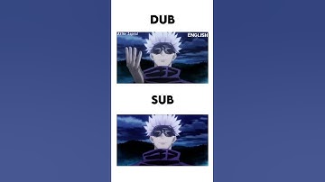 jujutsu kaisen dub vs sub