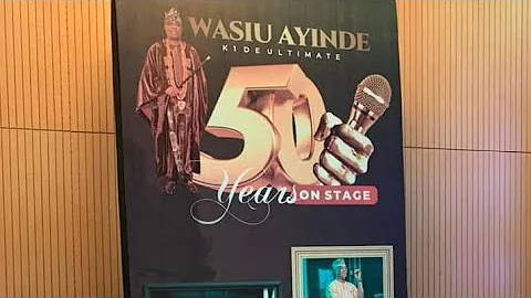 Live @ Oriental Hotel for Mayegun k1 D Ultimate Wasiu Ayinde 50yrs on Stage Celebration
