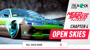 Need For Speed Payback: Deluxe Edition Walkthrough | 4K 60FPS | Open Skies | Noise Bomb