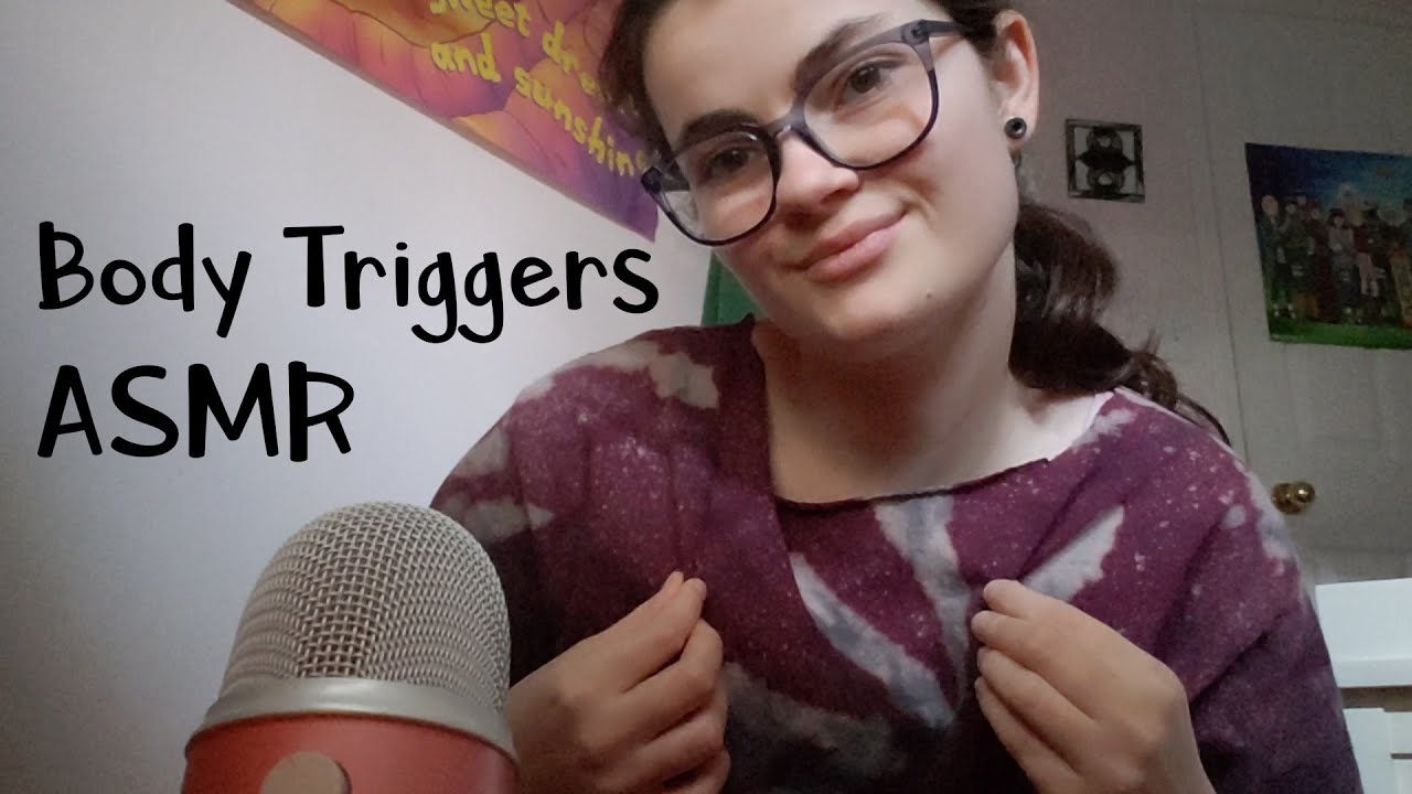 ASMR | Whispered Rambles with Body Triggers and Fabric Sounds