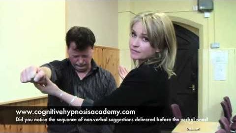 Non verbal hypnosis induction and arm catalepsy.m4v