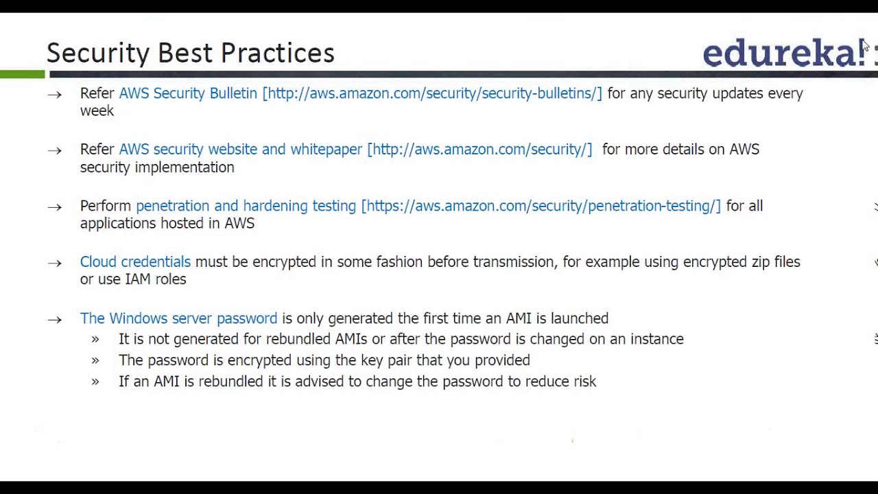 AWS Amazon Web Series Instructor Led Online Courses with 24x7 On Demand Support   Edureka 16