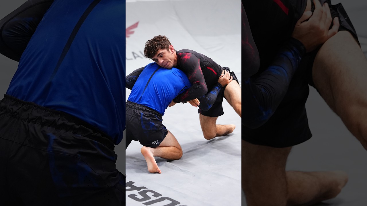 More than just a guard puller! 🤼‍♂️ Mikey Musumeci brought out his wrestling game last night!