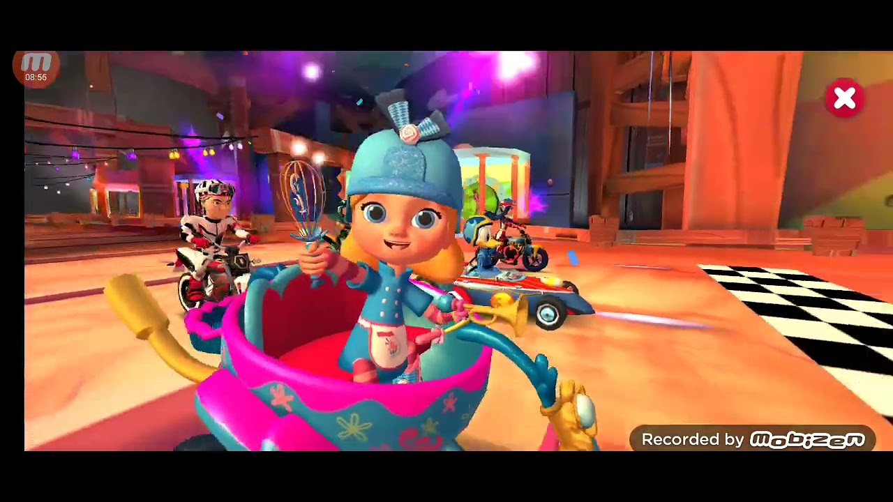 Disney all-star racers - two double cup with Alice (Pro) part 2 - YouTube