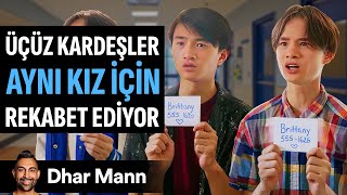 ÜÇÜZ Kardeşler AYNI KIZ İÇİN Rekabet Ediyor | Dhar Mann Studios