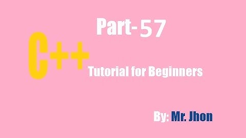 C++Tutorial for Beginners 57   Using C++ Libraries