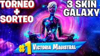 JUGANDO CON SUBS - SORTEO + TORNEO 3 SKIN *GALAXY CHICA* PARTIDAS PRIVADAS FORTNITE EN DIRECTO