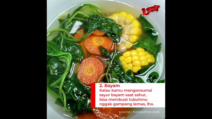 Inilah Makanan Sahur yang Bikin Kamu Kuat Puasa