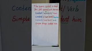 There is no more confusion between the book' s CON- tent  and the con- TENT with the book.# shorts