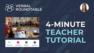 Verbal RoundTable Parlay Tutorial: For Teachers!
