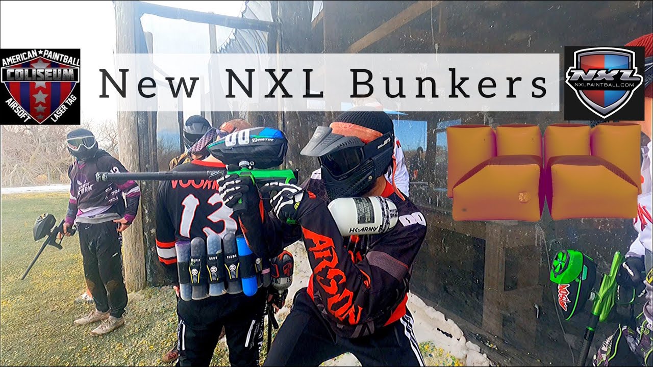 First Practice with New 2022 NXL Bunkers - Arson Colorado Paintball @ APC