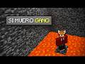 Minecraft pero si MUERO GANO!!!!