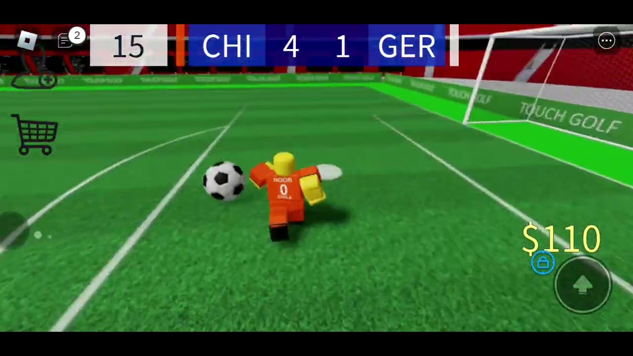 Trying To Be Come Lionel Messi in Touch Football Roblox - YouTube