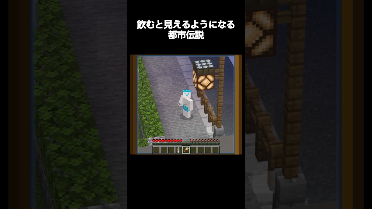 おにっぴの幻覚……? #マイクラ #マインクラフト