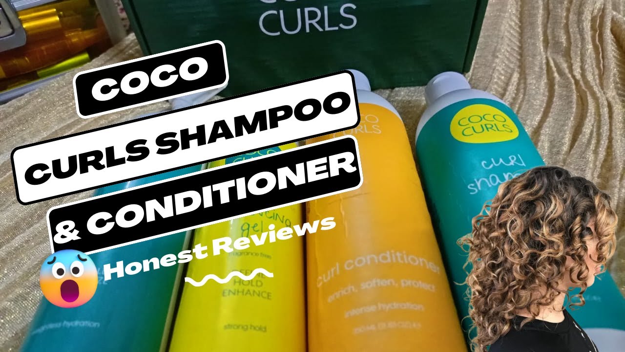 CocoCurls Shampoo & Conditioner Honest Review | CocoCurls Products | How to get perfect curly hairs